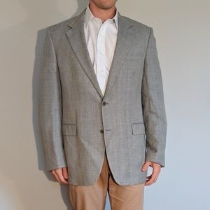 Brooks Brothers Blue and Yellow Blazer